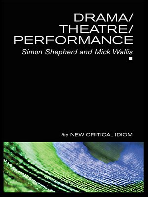 cover image of Drama/Theatre/Performance